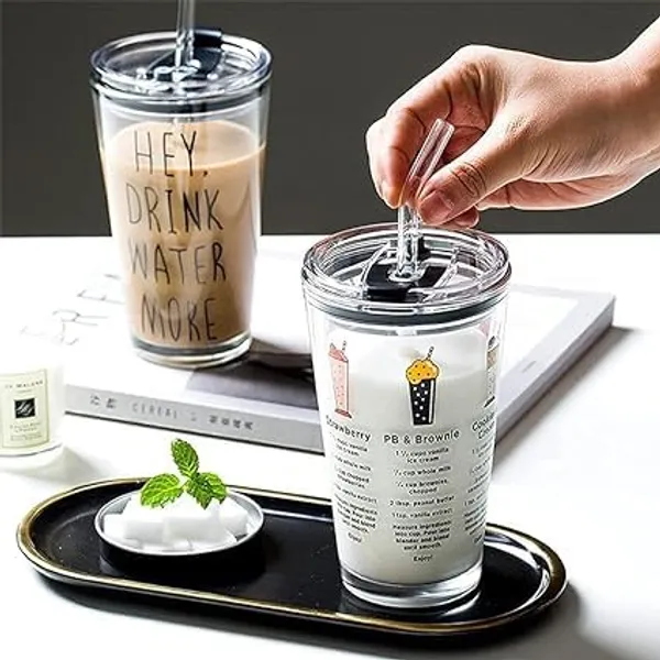 Transparent_Clear_Glass_Tumbler_With_Lid_Straw_For_Hot_And_Cold_Beverages_Tea_Coffee_Travel_Bottle_Smoothies_Fruit_Juice_Jar_(470Ml_Assorted_Color)