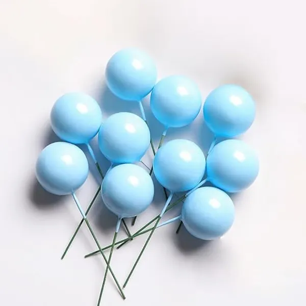 Light_Blue_Light_Blue_Topper_Cake_Decorating_Faux_Ball_Birthday_Topper_Fancy_Cake_Decor_Ball_Cake_Topper_Muffin_Topper_Cup_Cake_Topper_(Light_Blue)