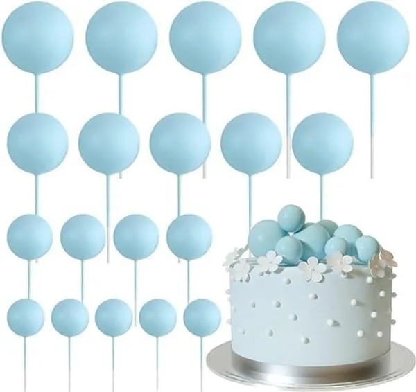 Light_Blue_Light_Blue_Topper_Cake_Decorating_Faux_Ball_Birthday_Topper_Fancy_Cake_Decor_Ball_Cake_Topper_Muffin_Topper_Cup_Cake_Topper_(Light_Blue)