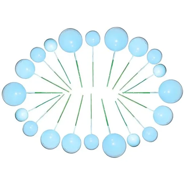 Light_Blue_Light_Blue_Topper_Cake_Decorating_Faux_Ball_Birthday_Topper_Fancy_Cake_Decor_Ball_Cake_Topper_Muffin_Topper_Cup_Cake_Topper_(Light_Blue)