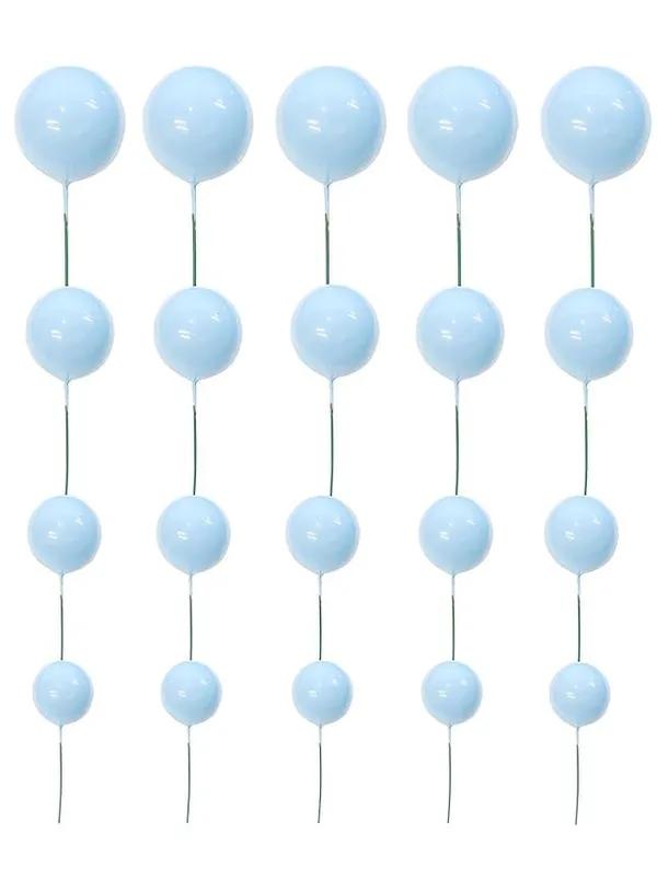 Light_Blue_Light_Blue_Topper_Cake_Decorating_Faux_Ball_Birthday_Topper_Fancy_Cake_Decor_Ball_Cake_Topper_Muffin_Topper_Cup_Cake_Topper_(Light_Blue)