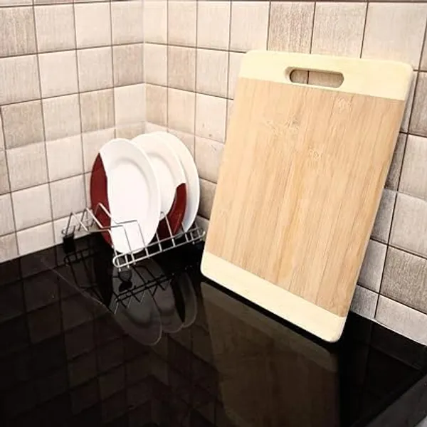Brown_Wooden_Chopping_Board/Cutting_Board/Serving_Board_Platter/Plate_For_Vegetables_Fruits_&_Cheese_Natural_Acacia_Wood
