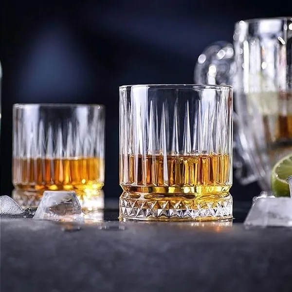 Clear_Crystal_Clear_Round_Ball_Shape_Whiskey_Glass_Crystal_Scotch_Tequila_Unique_Whiskey_For_Juice_And_Water_For_Drinking_-_320Ml,_(Pack_Of_4)
