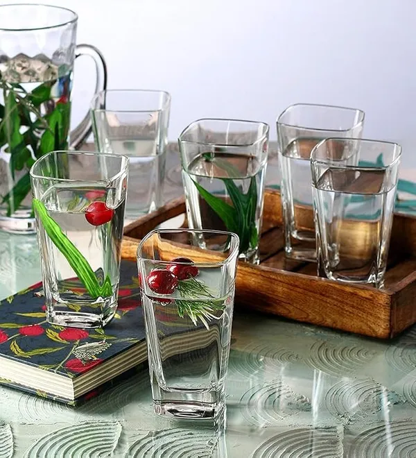 Transparent_Dakshayanii_Highball_Drinking_Glasses_Clear_Water_Glasses_Juice_Glass_Water_Glass_With_Heavy_Base_For_Dinner_Parties_Bars_Restaurants_-_300_Ml_(Set_Of_6)