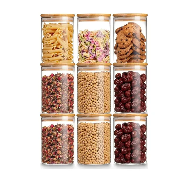 Transparent_Glass_Clear_Airtight_Food_Storage_Container_Spice_Jars_With_Bamboo_Wooden_For_Home_Kitchen_Tea_Herbs_Pasta_Coffee_Flour_270_Ml