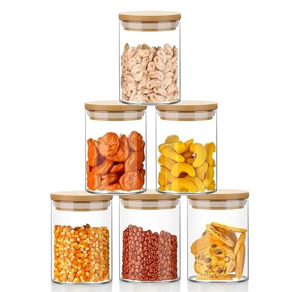 Transparent_Glass_Clear_Airtight_Food_Storage_Container_Spice_Jars_With_Bamboo_Wooden_For_Home_Kitchen_Tea_Herbs_Pasta_Coffee_Flour_270_Ml
