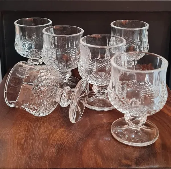 Transparent_Diamond_Cut_Brandy_Glass_180_Ml_Cognac_Stemless_Rum_Glass_For_Spirits_Crystal_Luxury_Large_Elegant_Old_Fashioned_Water_And_Mixed_Drinks_(Set_Of_6)