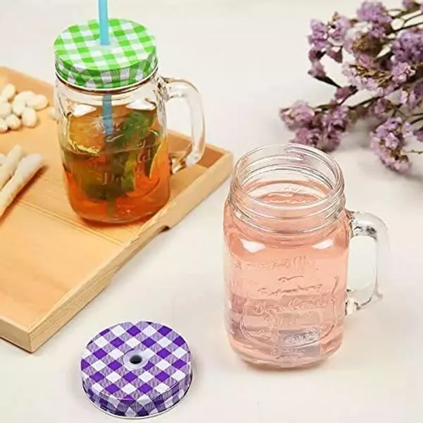 Transparent_Solid_Containers_For_Juice_Water_Shakes_And_Milk_Home_And_Restaurant_Use_(Reusable_Straw_Freeee)_Glass_Mason_Jar_With_Straw_And_Handle(Multicolor)_(Set_Of_1)