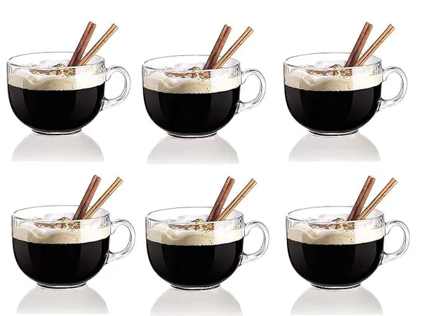 Transparent_Clear_Round_Shaped_Glass_Coffee_Cup_Glassware_Tea_Cup_Tea_Cups_For_Hot_Beverages_With_Handle_Glass_Tea_Cup_Set_For_Coffee_Tea_Milk_150Ml_(Pack_Of_2)