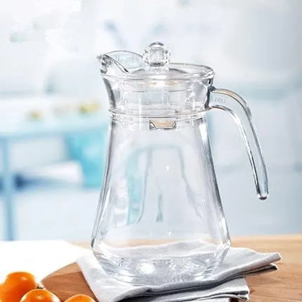 Transparent_Clear_Glass_Water_Jug_With_Lid_Pitcher_Hot_Milk_Carafe_For_Dining_Table_1400_Ml