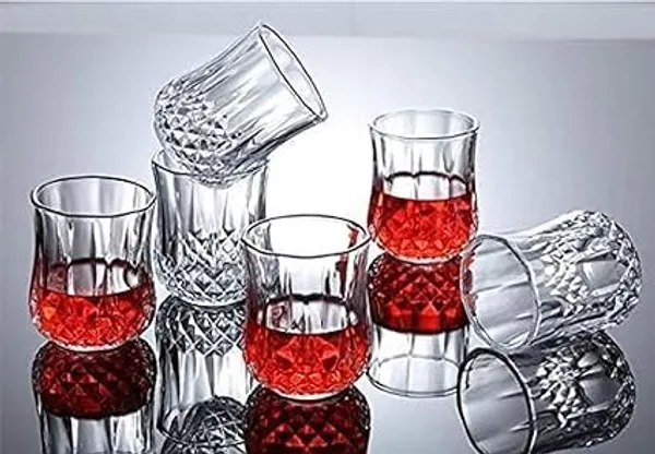 Transparent_Clear_Heavy_Base_Shot_Glasses_For_Whiskey_Tequila_Vodka_Crystal_For_Party_Bar_Vodka_&_Tequila_Set_Of_6_(Sq_Shot_Glass../_6)_(Crystal_12)