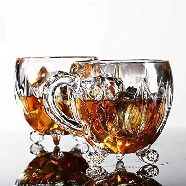 Transparent_Elegant_Tea_Coffee_Cup_Crystal_Espresso_Mug_Clear_Toughened_Glass_Mug_With_Handle_For_Cappuccino_Milk_Latte_Hot/Cold_Drinks_(Set_Of_4)