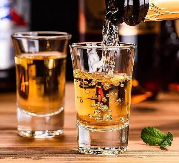 Transparent_Old_Fashioned_Round_Shape_Shot_Glass_Heavy_Base_Shot_Glass_Whisky_Liqueur_Spirits_Mini_Shot_Glasses_For_Vodka_Taquila_-_30Ml_(Set_Of_6)