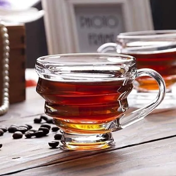 Transparent_Clear_Spiral_Tea_Coffee_210_Ml_Cup_Set_Of_6_Pcs_Crystal_Espresso_Mug_Clear_Toughened_Glass_Mug_With_Handle_For_Cappuccino_Milk_Latte_Hot/Cold_Drinks_(Royal_6_Pcs)