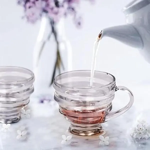 Transparent_Clear_Spiral_Tea_Coffee_210_Ml_Cup_Set_Of_6_Pcs_Crystal_Espresso_Mug_Clear_Toughened_Glass_Mug_With_Handle_For_Cappuccino_Milk_Latte_Hot/Cold_Drinks_(Royal_6_Pcs)