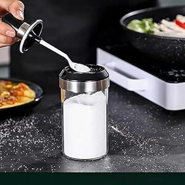 Transparent_Clear_Kitchen_Spice_Jar_With_Spoon_Borosilicate_Glass_Jar_For_Salt_Spice_Honey_Sugar_Ghee_Storage_Bottle_Glass_Container_Jar_With_Airtight_Lid_(250Ml/Set_Of_2)