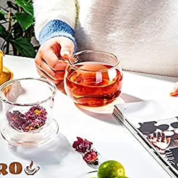 Transparent_Clear_Tea_Cup_Set_Of_2_-_Glass_Coffee_Cup/Mugs_With_Handle_-_Use_For_Tea/Coffee/Green_Tea/Lemon_Tea_Cup/Mug_-_Clear_Glass_Cup/Mugs_With_Handle_Handle_400Ml_-