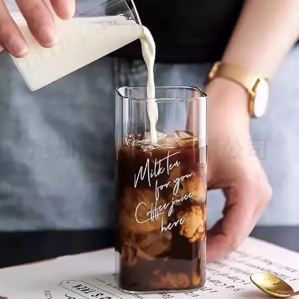 Transparent_Square_Glass_Mason_Jar_Mug_Sipper_With_Airtight_Wooden_Lid_&_Glass_Straw_-_350Ml_Reusable_Travel_Tumbler_For_Hot_&_Cold_Drinks-Juice_Iced_Tea_Smoothie_(Set_Of_2)