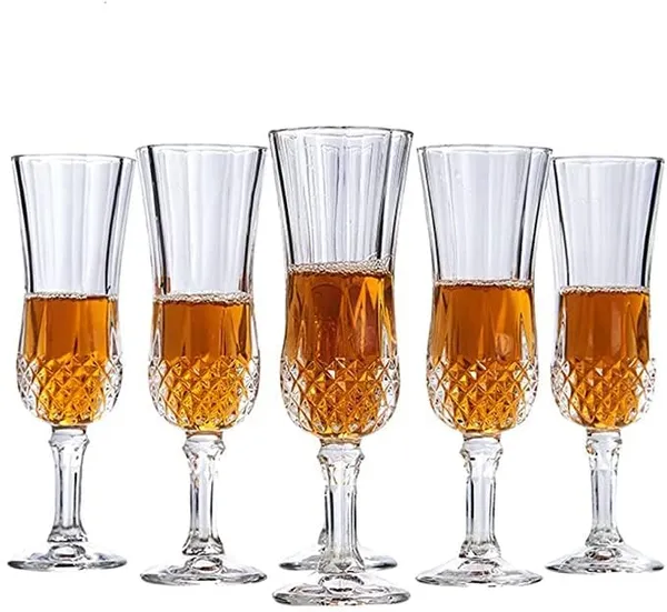 Transparent_Crystal_Champagne_Glasses_Set_Wine_Glasses_Unique_Modern_Elegant_Design_Wine_Glasses_Gift_For_Birthday_Wedding_Anniversary_-_220Ml_(Set_Of_6)