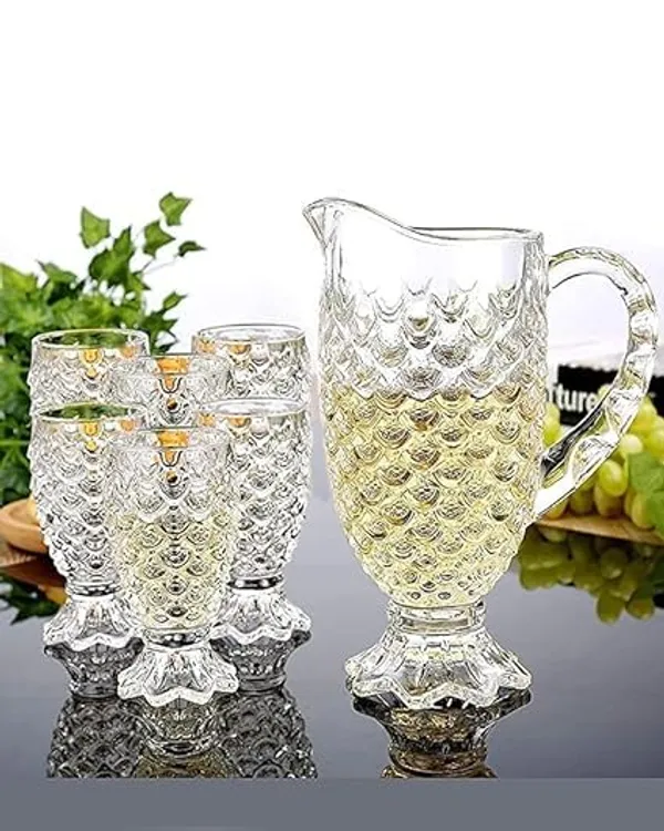 Transparent_Wine_Glass_-_Ideal_For_White_Or_Red_Wine_Party_Glass_Whisky_Glass_Clear_Glass_350_Ml_(Set_Of_2)