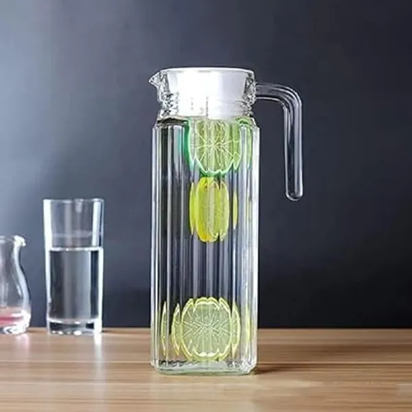 _Clear_Italian_Premium_Water_And_Juice_Glasses,_Set_Of_6_And_Jug_Set_Combo,_(6_Pieces_Glasses_350Ml_And_1_Water_Juice_Jug_1_Liter),_Transparent,_Glass_And_Jug_Set