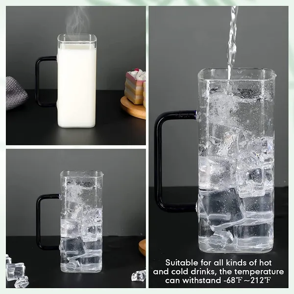 Transparent_400Ml_Black_Glass_Kids_Sipper_Tumbler_With_Straw_And_Acrylic_Wooden_Lid_For_Juice_Milk_Green_Tea_Coffee_Soda_Can_Cup_Pack_Of_6