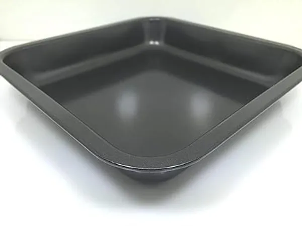 Black_Carbon_Steel_Square_Bakeware_Cake_Pan_Set_Black