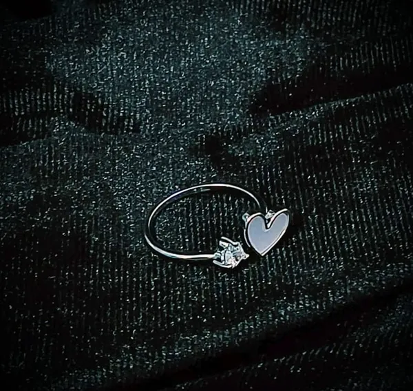 Silver_Charming_Heart_Adjustable_Ring_For_Women