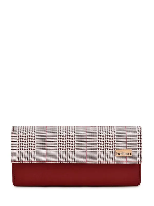 Maroon_Premium_Pu_Leather_Wallet_For_Women