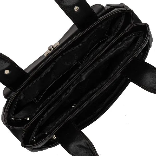 Black_Premium_Pu_Leather_Handbag_For_Women