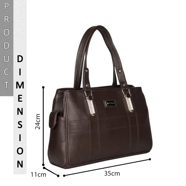 Brown_Premium_Pu_Leather_Handbag_For_Women