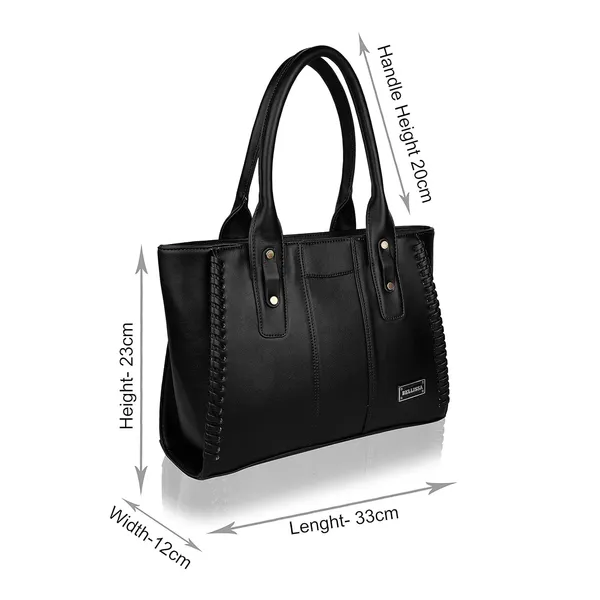 Black_Premium_Pu_Leather_Handbag_For_Women