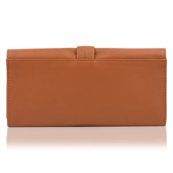 Beige_Premium_Pu_Leather_Wallet_For_Women