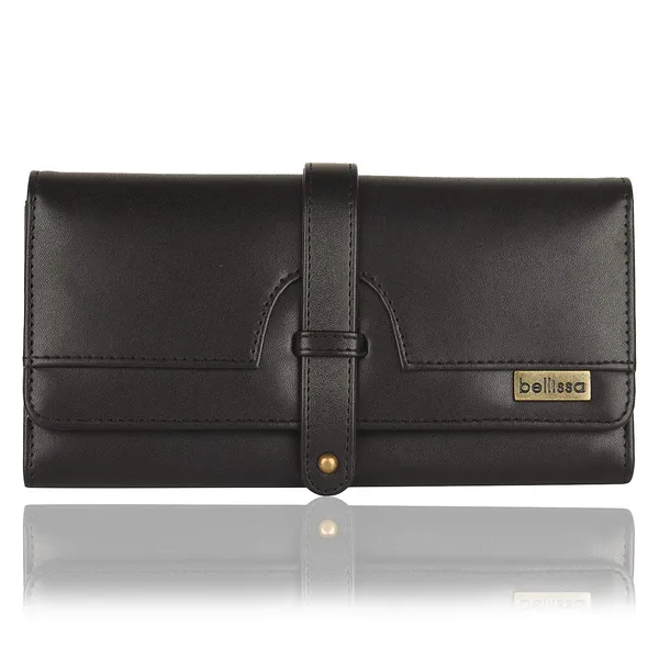 Black_Premium_Pu_Leather_Wallet_For_Women