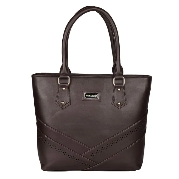 Brown_Premium_Pu_Leather_Tote_Bag_For_Women
