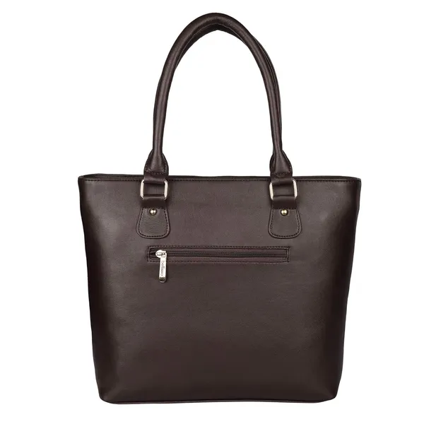 Brown_Premium_Pu_Leather_Tote_Bag_For_Women