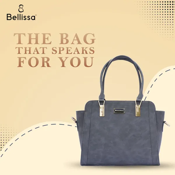 Grey_Premium_Pu_Leather_Handbag_For_Women