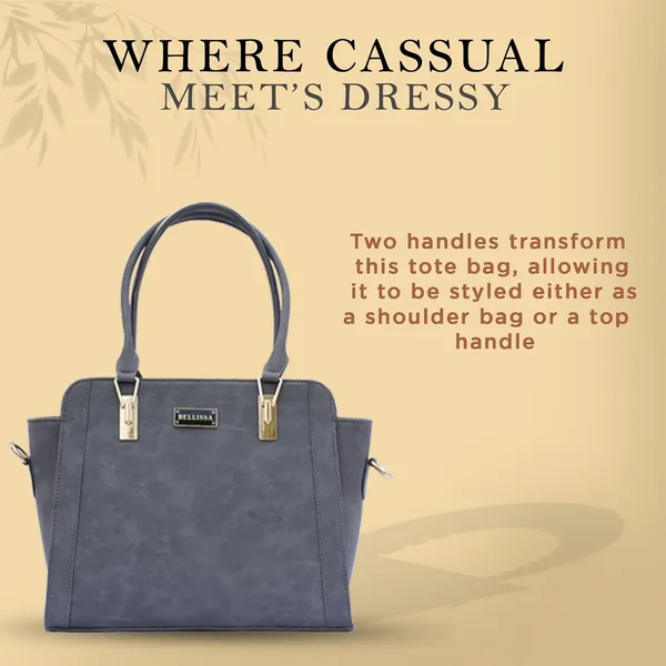 Grey_Premium_Pu_Leather_Handbag_For_Women