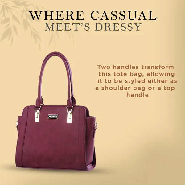 Red_Premium_Pu_Leather_Handbag_For_Women