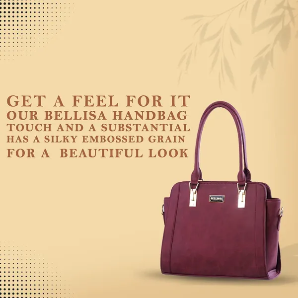 Red_Premium_Pu_Leather_Handbag_For_Women