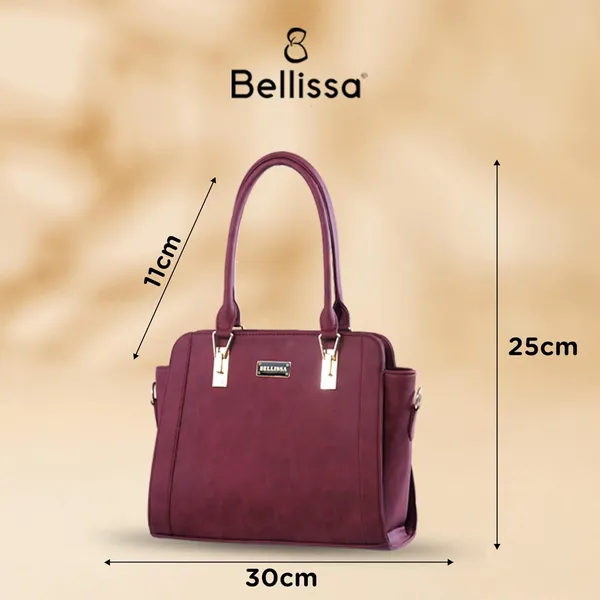 Red_Premium_Pu_Leather_Handbag_For_Women