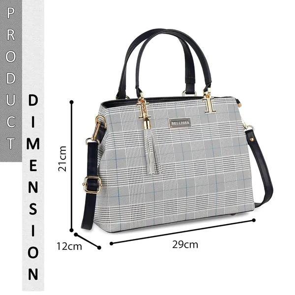 Blue_Premium_Pu_Leather_Handbag_For_Women