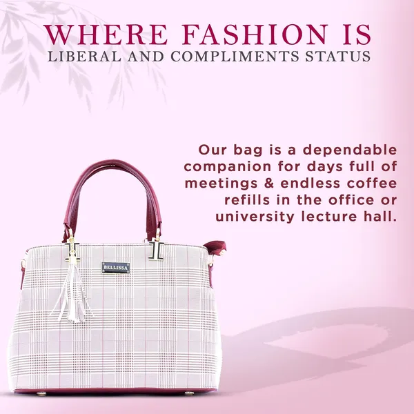 Maroon_Premium_Pu_Leather_Handbag_For_Women