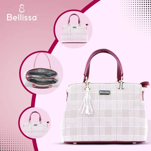 Maroon_Premium_Pu_Leather_Handbag_For_Women