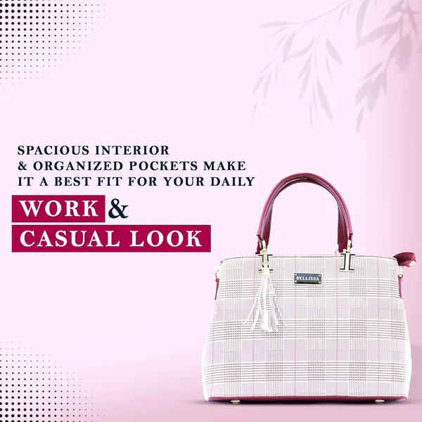 Maroon_Premium_Pu_Leather_Handbag_For_Women
