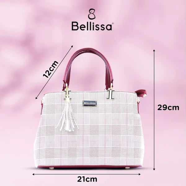 Maroon_Premium_Pu_Leather_Handbag_For_Women