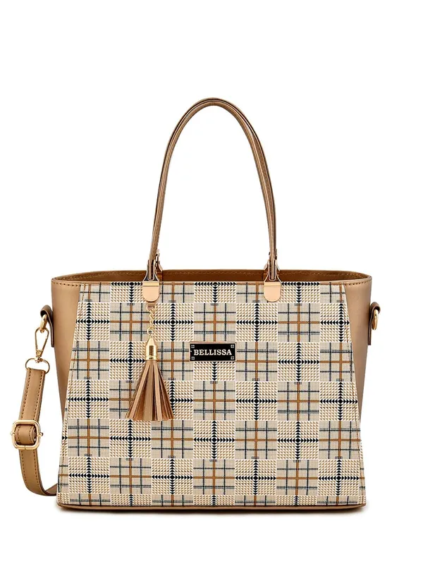 Gold_Premium_Pu_Leather_Handbag_For_Women