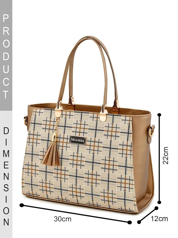Gold_Premium_Pu_Leather_Handbag_For_Women