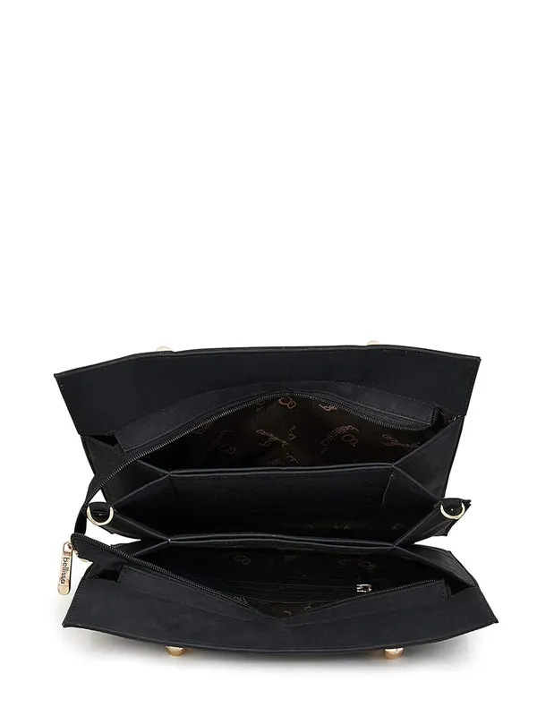 Black_Premium_Pu_Leather_Handbag_For_Women