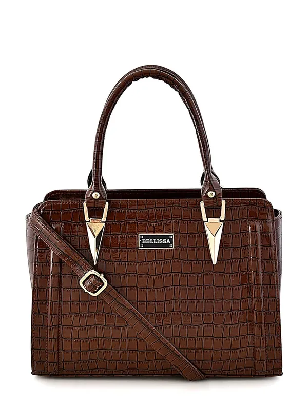 Brown_Premium_Pu_Leather_Handbag_For_Women